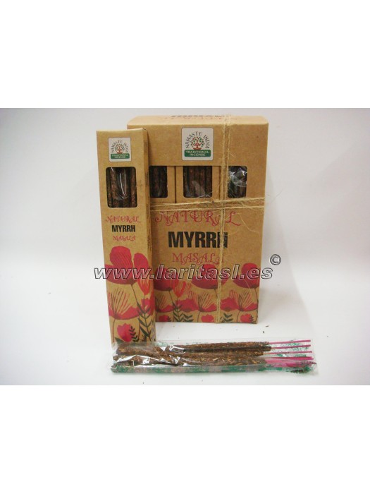 Incenso Orkay Namaste India Natural Myrrh (12x33gr)